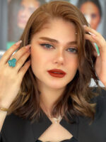 لنز ناتورا مارینا آبی تیره